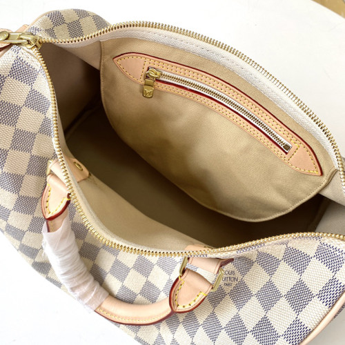 Louis Vuitton Womens Bags Luxury Brand Fashion Type SPEEDY 30 Damier Azur Canvas with Original Box N41370