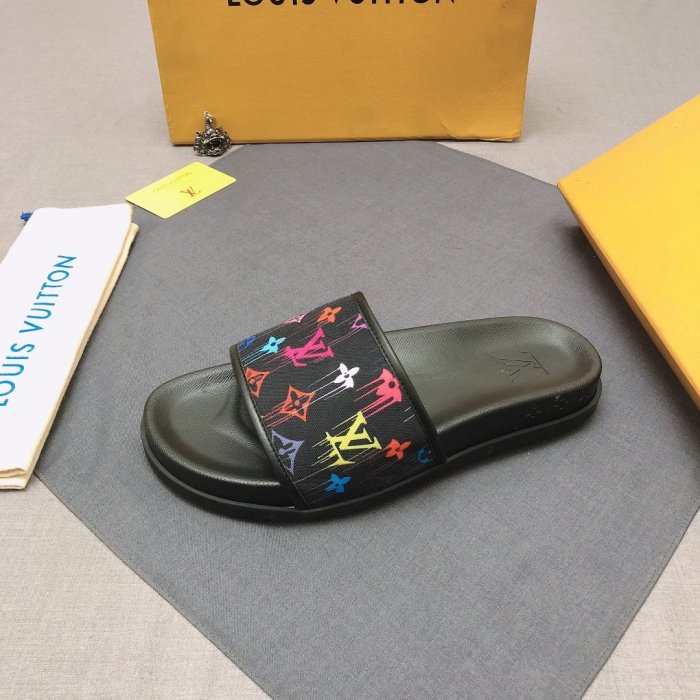 Louis Vuitton Men Shoes Fashion Mule