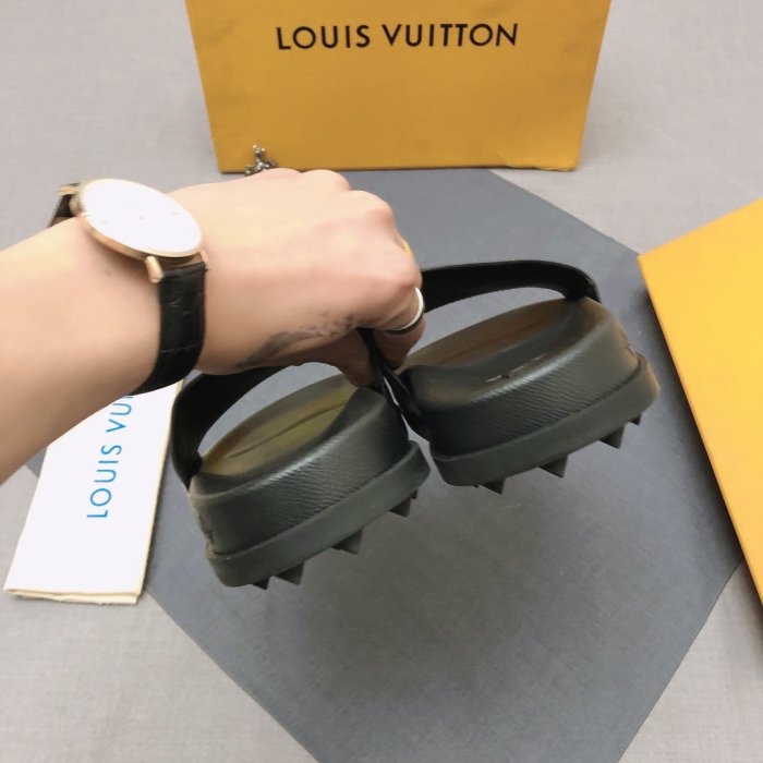 Louis Vuitton Men Shoes Fashion Mule