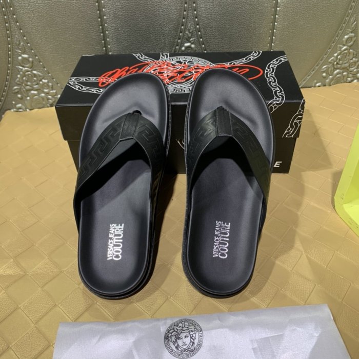 Versace Men Shoes Luxury Designer Greca Sandals