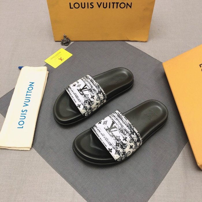Louis Vuitton Men Shoes Fashion Mule