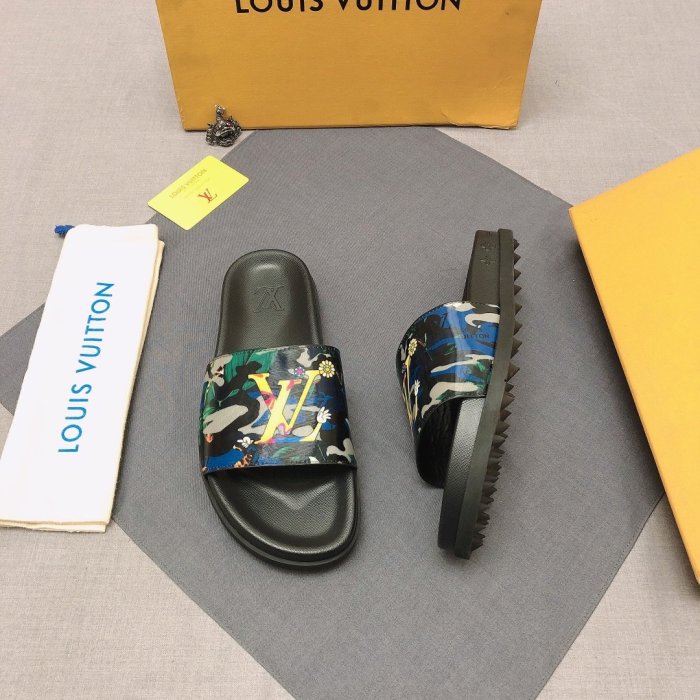 Louis Vuitton Men Shoes Fashion Mule