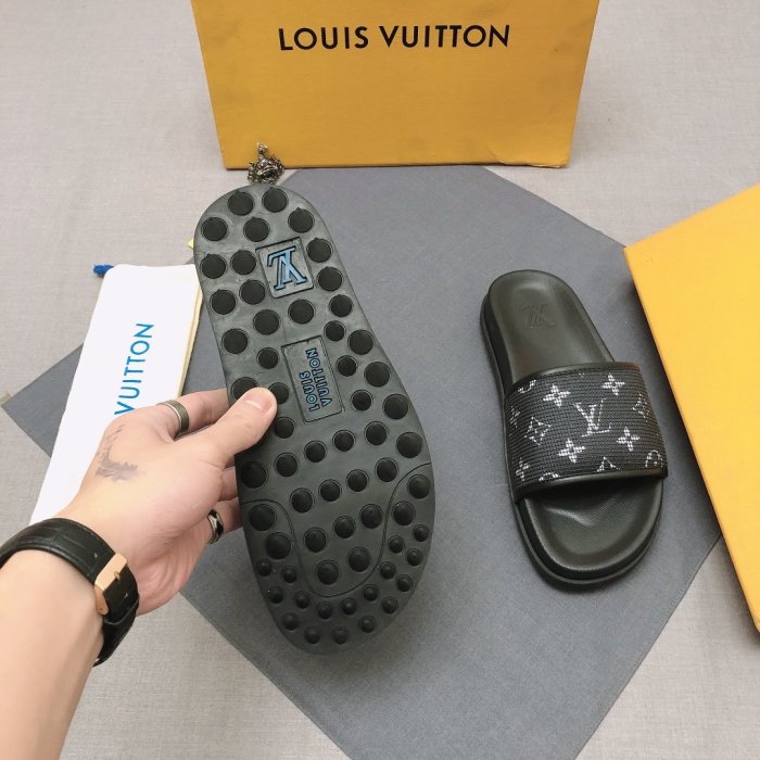 Louis Vuitton Men Shoes Fashion Mule