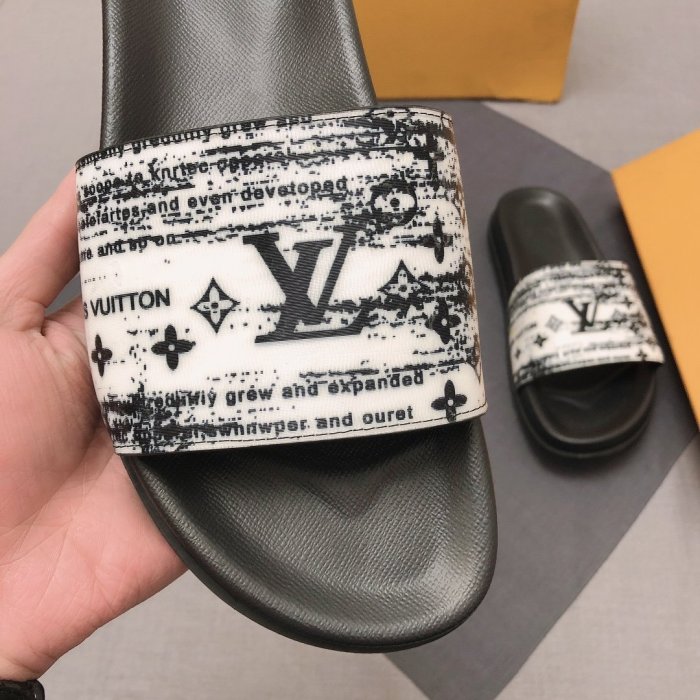 Louis Vuitton Men Shoes Fashion Mule