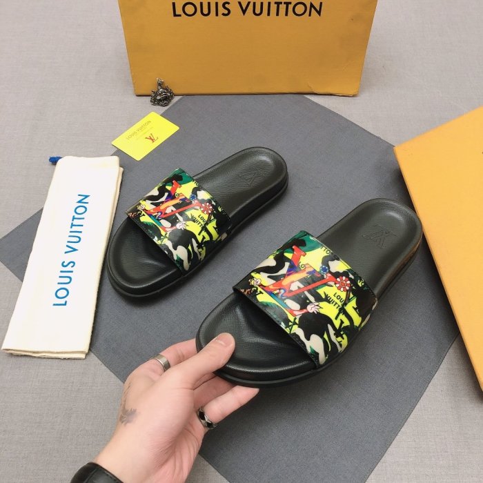 Louis Vuitton Men Shoes Fashion Mule