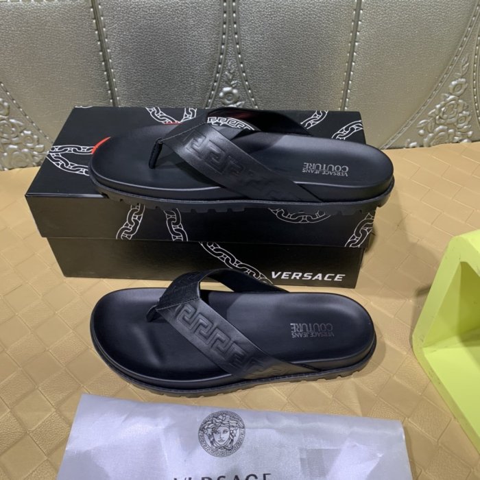 Versace Men Shoes Luxury Designer Greca Sandals