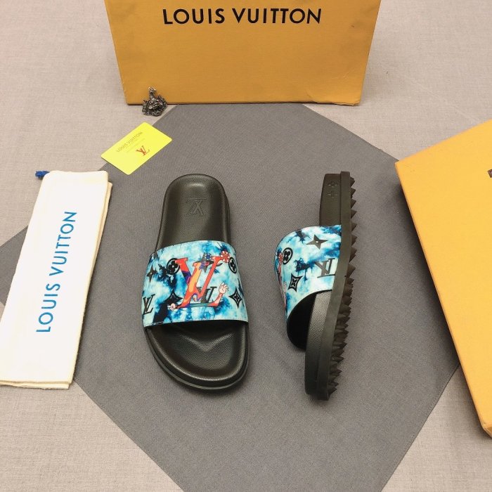 Louis Vuitton Men Shoes Fashion Mule