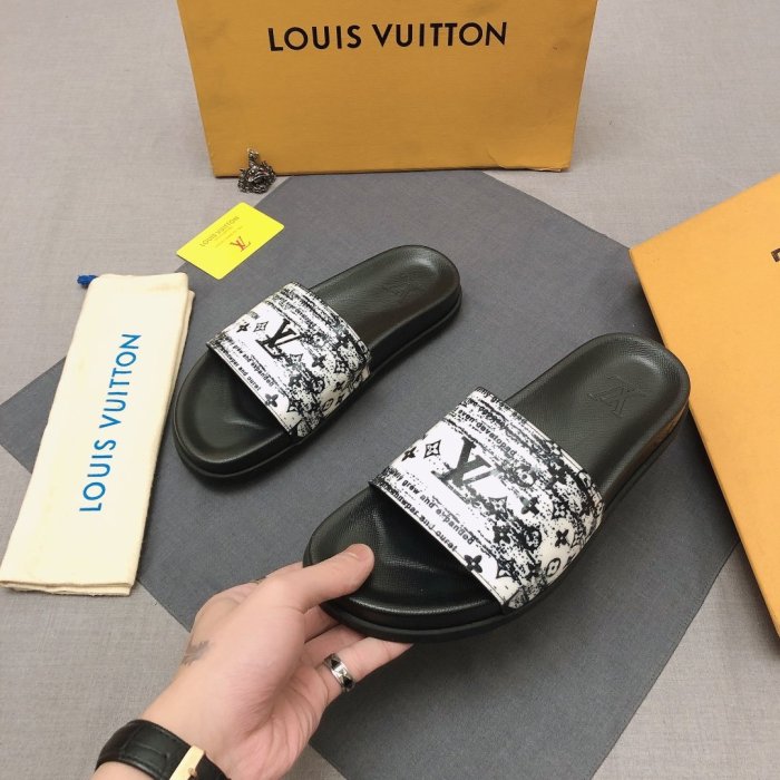 Louis Vuitton Men Shoes Fashion Mule