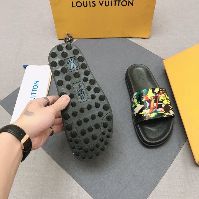 Louis Vuitton Men Shoes Fashion Mule