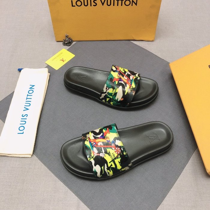 Louis Vuitton Men Shoes Fashion Mule
