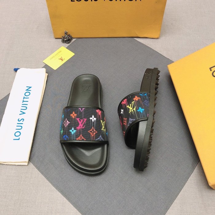 Louis Vuitton Men Shoes Fashion Mule