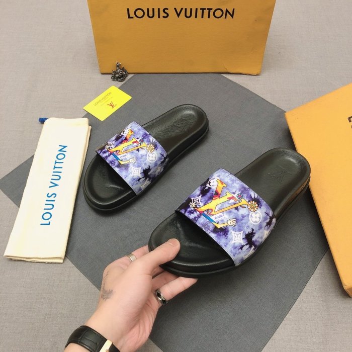 Louis Vuitton Men Shoes Fashion Mule