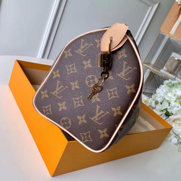 Louis Vuitton Womens Bags Luxury Brand Fashion Type SPEEDY 25 Monogram Canvas with Original Box M41109