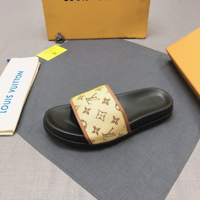 Louis Vuitton Men Shoes Fashion Mule