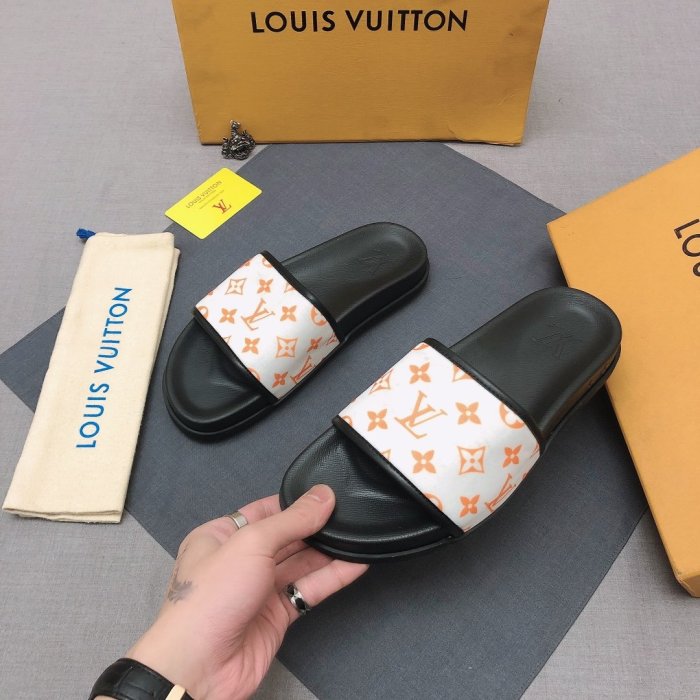 Louis Vuitton Men Shoes Fashion Mule
