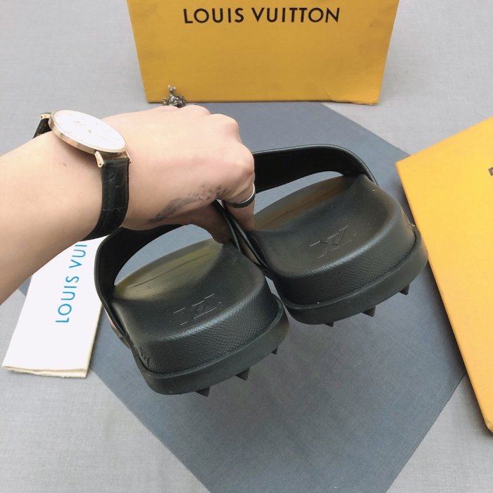 Louis Vuitton Men Shoes Fashion Mule