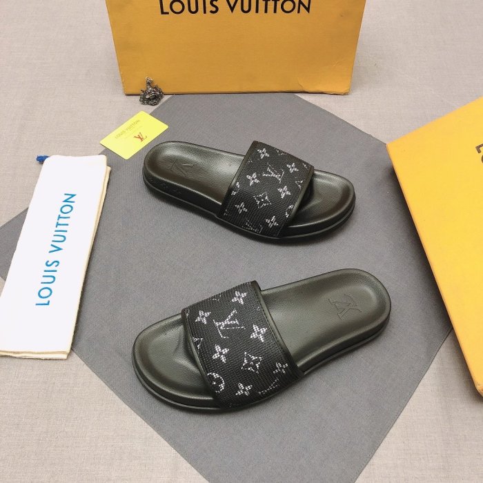 Louis Vuitton Men Shoes Fashion Mule