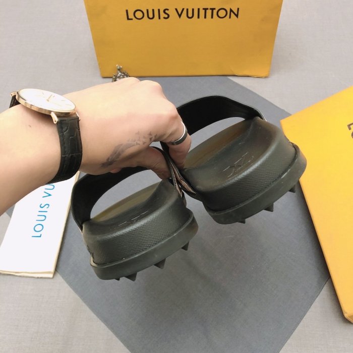 Louis Vuitton Men Shoes Fashion Mule