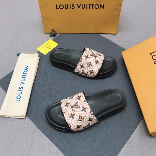Louis Vuitton Men Shoes Fashion Mule