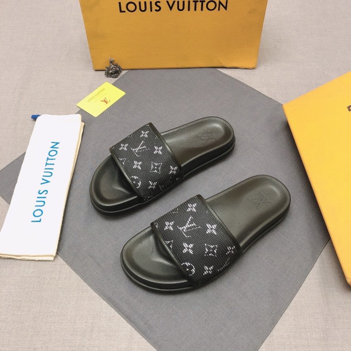 Louis Vuitton Men Shoes Fashion Mule