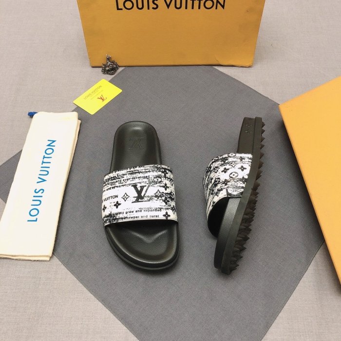 Louis Vuitton Men Shoes Fashion Mule