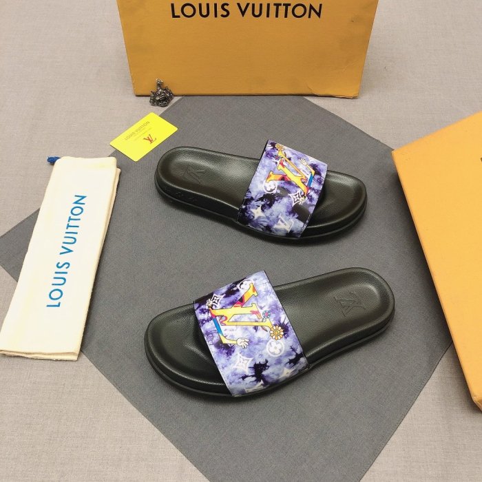 Louis Vuitton Men Shoes Fashion Mule