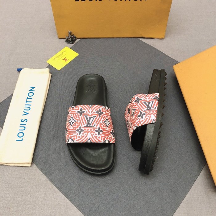 Louis Vuitton Men Shoes Fashion Mule