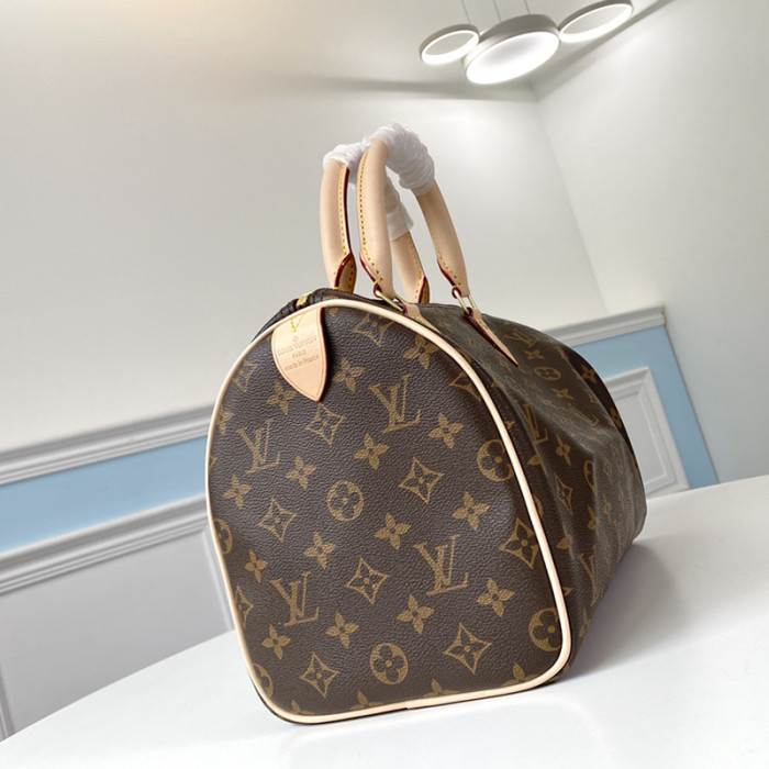 Louis Vuitton Womens Bags Luxury Brand Fashion Type SPEEDY 30 Monogram Canvas with Original Box M41108