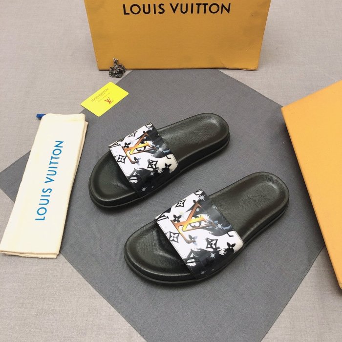 Louis Vuitton Men Shoes Fashion Mule
