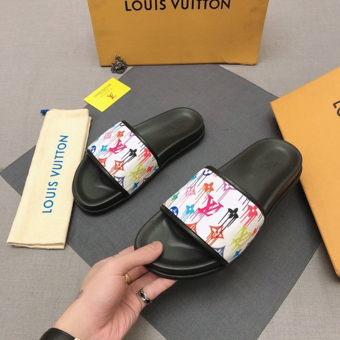 Louis Vuitton Men Shoes Fashion Mule