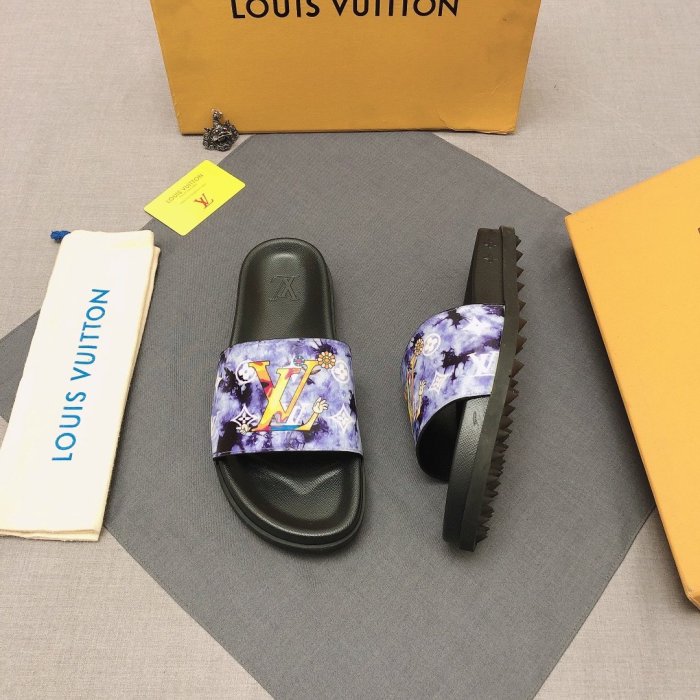 Louis Vuitton Men Shoes Fashion Mule