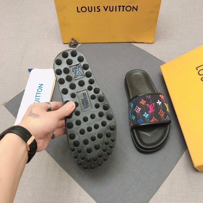 Louis Vuitton Men Shoes Fashion Mule