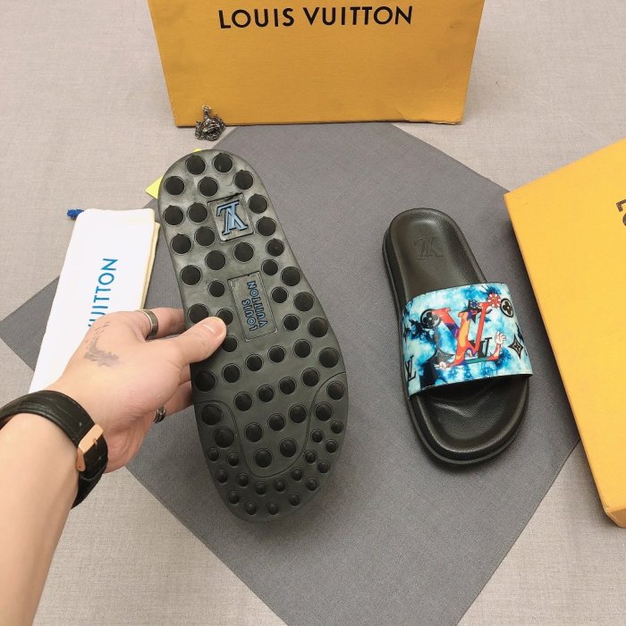Louis Vuitton Men Shoes Fashion Mule