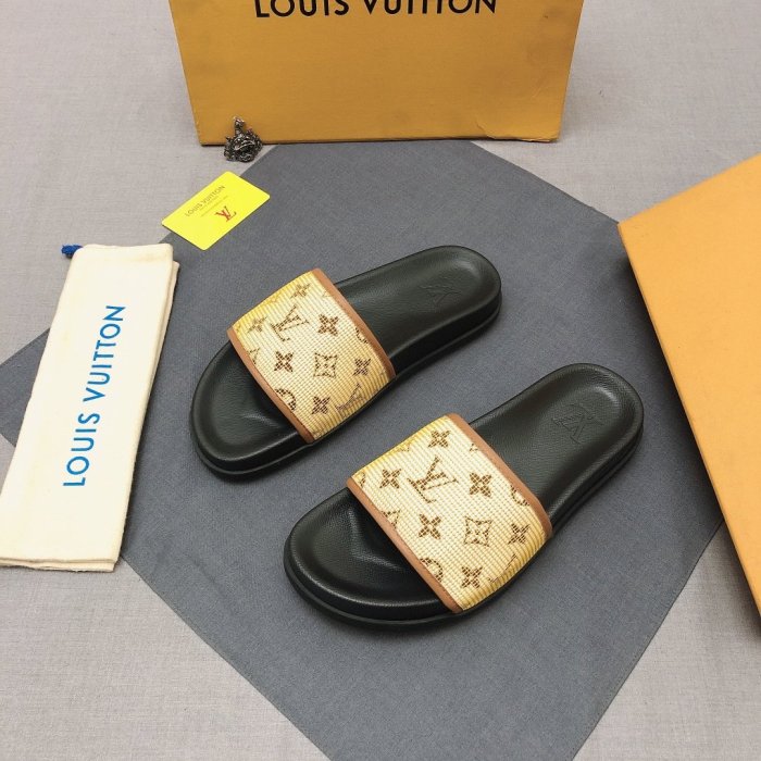 Louis Vuitton Men Shoes Fashion Mule