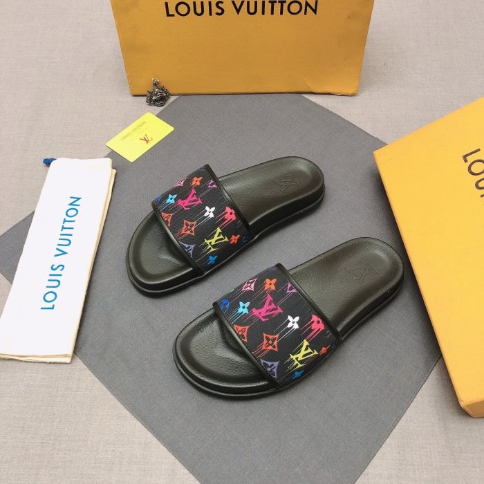 Louis Vuitton Men Shoes Fashion Mule