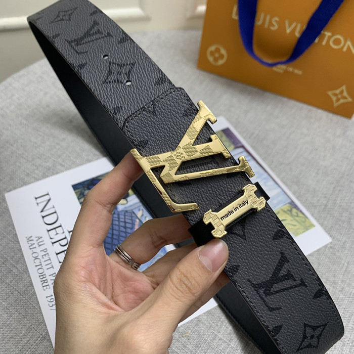 Louis Vuitton Mens Belt Luxury Brand Fashion Men Belts with Original Box