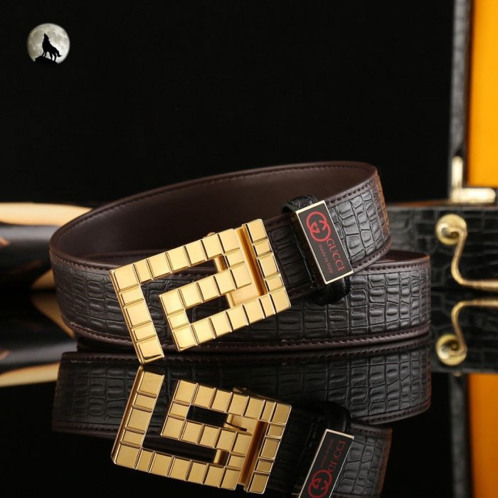 Gucci Mens Belt Luxury Brand Men Belts Luxury Brand with Original Box
