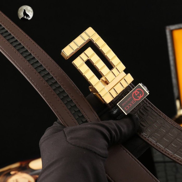 Gucci Mens Belt Luxury Brand Men Belts Luxury Brand with Original Box