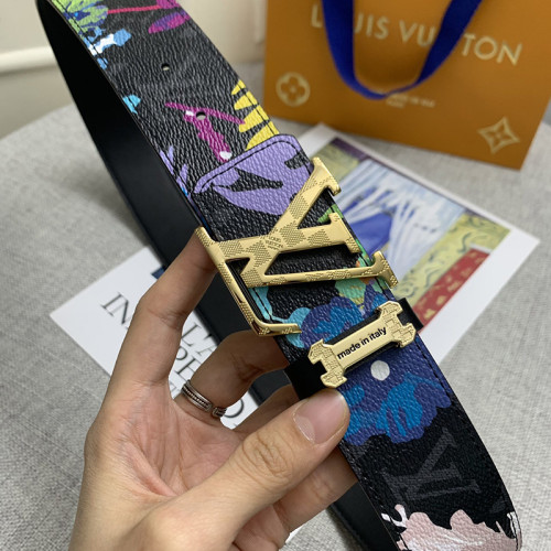 Louis Vuitton Mens Belt Luxury Brand Fashion Men Belts with Original Box