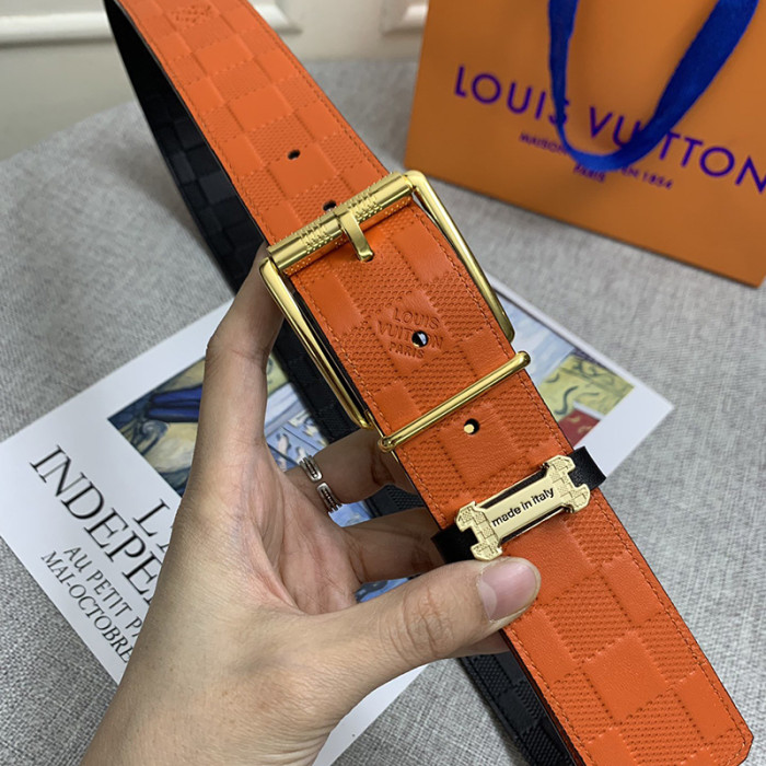 Louis Vuitton Mens Belt Luxury Brand Fashion Men Belts with Original Box