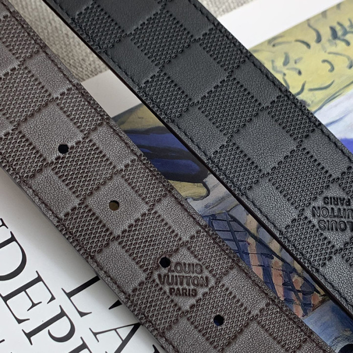 Louis Vuitton Mens Belt Luxury Brand Fashion Men Belts with Original Box