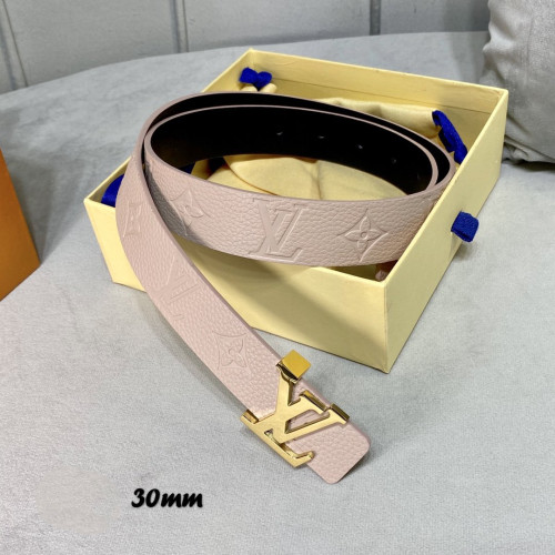 Louis Vuitton Womens Belt Luxury Brand Fashion Women Belts with Original Box