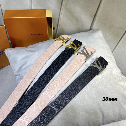Louis Vuitton Womens Belt Luxury Brand Fashion Women Belts with Original Box