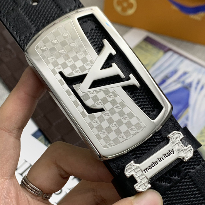 Louis Vuitton Mens Belt Luxury Brand Fashion Men Belts with Original Box