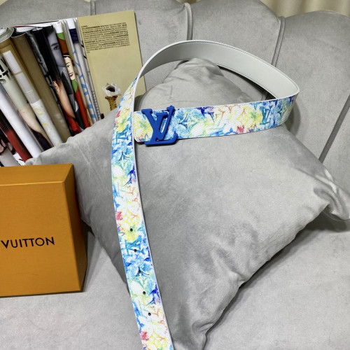 Louis Vuitton Mens Belt Luxury Brand Fashion Men Belts with Original Box LV SHAPE 40MM REVERSIBLE BELT