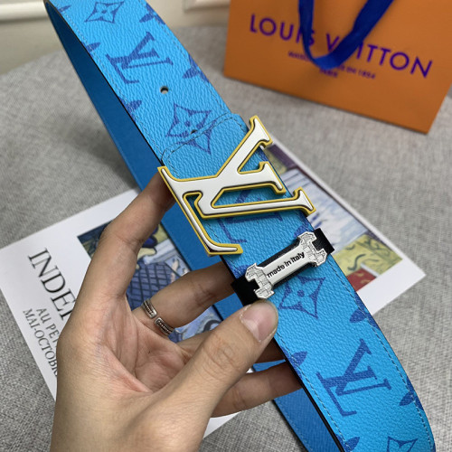 Louis Vuitton Mens Belt Luxury Brand Fashion Men Belts with Original Box