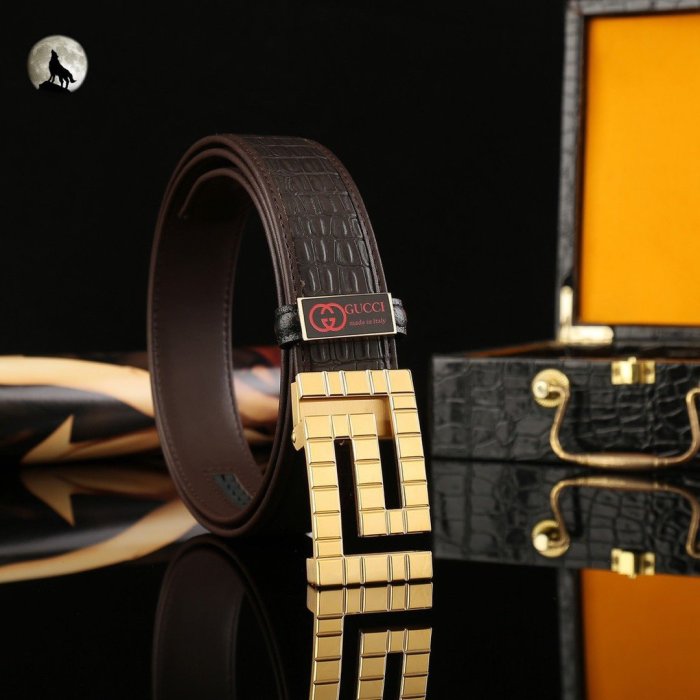Gucci Mens Belt Luxury Brand Men Belts Luxury Brand with Original Box