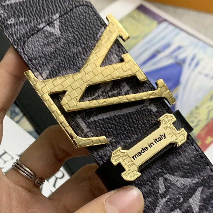 Louis Vuitton Mens Belt Luxury Brand Fashion Men Belts with Original Box