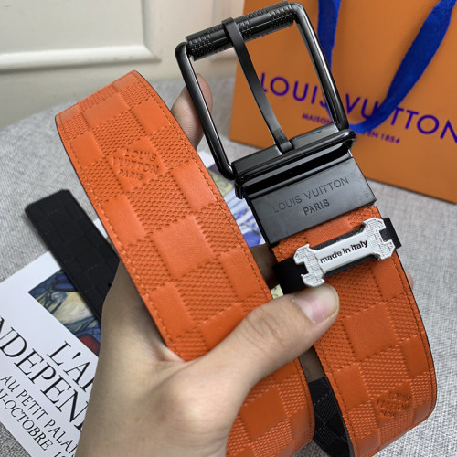 Louis Vuitton Mens Belt Luxury Brand Fashion Men Belts with Original Box