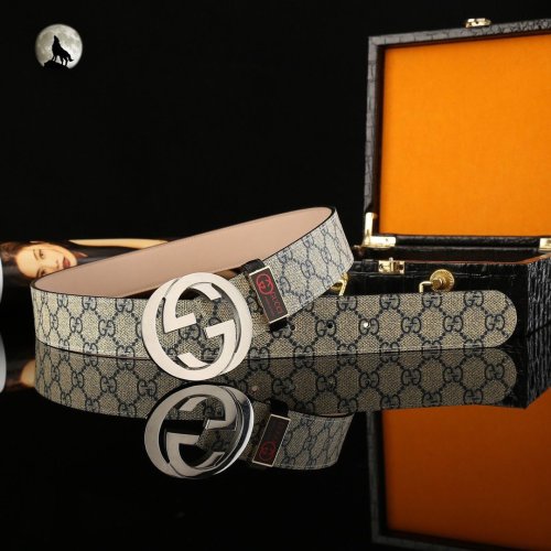 Gucci Mens Belt Luxury Brand Men Belts Luxury Brand with Original Box